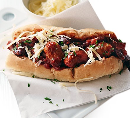 Sloppy sausage chilli cheese dogs recipe 