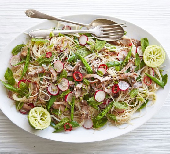 Duck & noodle salad recipe 