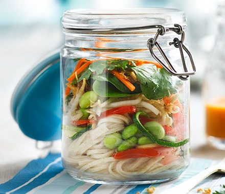 Veggie wholewheat pot noodle recipe