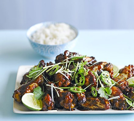 Caramel chicken wings recipe 