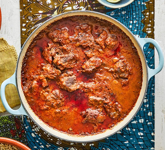 Miyan gyada (mutton peanut butter soup) recipe 