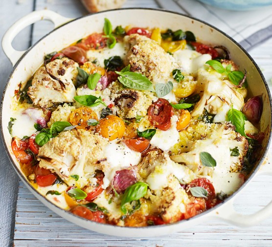 Baked cauliflower pizzaiola recipe 