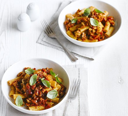 Low-fat turkey bolognese recipe 