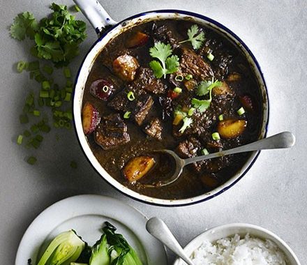 Chinese braised pork with plums recipe