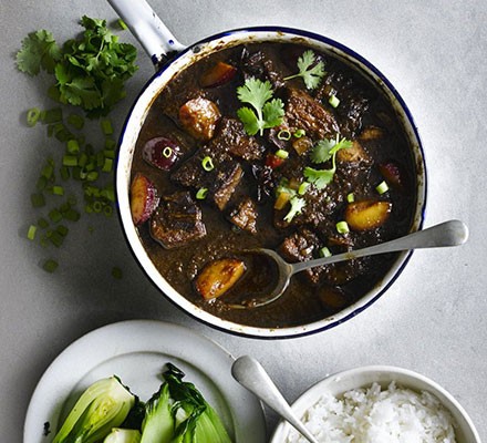 Chinese braised pork with plums recipe 
