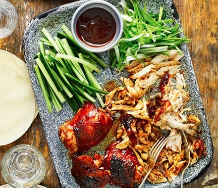 Chinese chicken with pancakes recipe