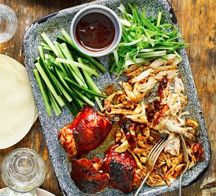 Chinese chicken with pancakes recipe 