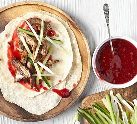 Crispy duck pancakes recipe 