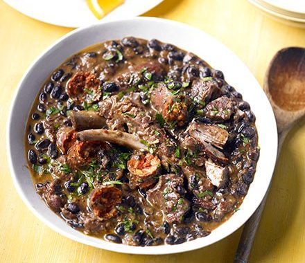 Black bean & meat stew – feijoada recipe