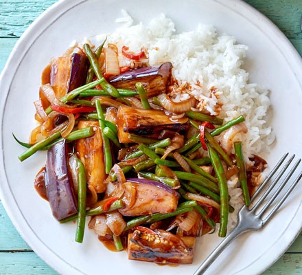 Hot & sour aubergine recipe 