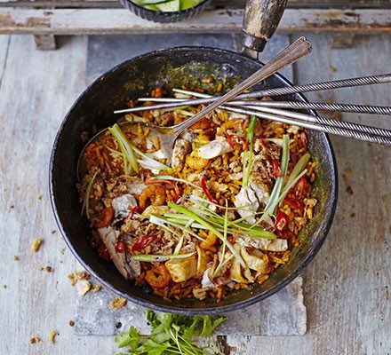 Nasi goreng with sardines recipe 