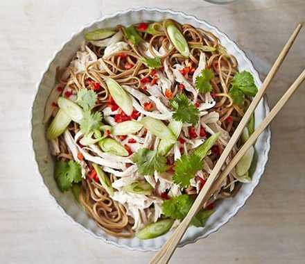 Cold chicken noodle salad recipe