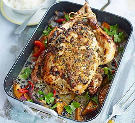 One-pan jerk roast chicken recipe 