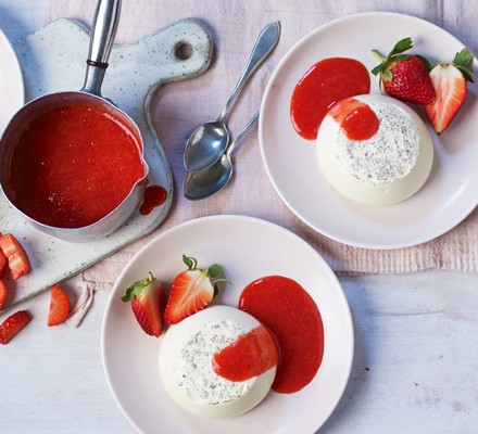 Vanilla panna cotta recipe 