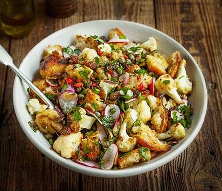 Winter panzanella recipe