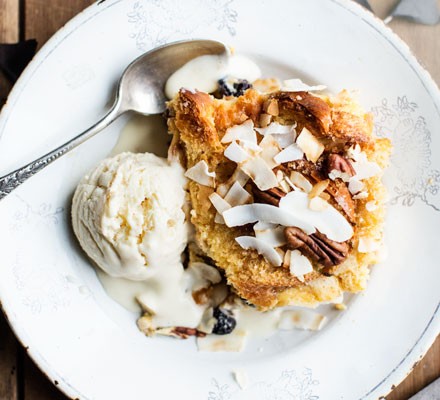 Ponche de crème bread pudding recipe 