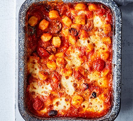 Puttanesca baked gnocchi recipe 