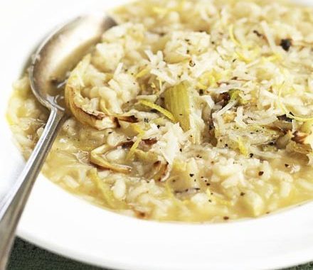 Fennel & lemon risotto recipe
