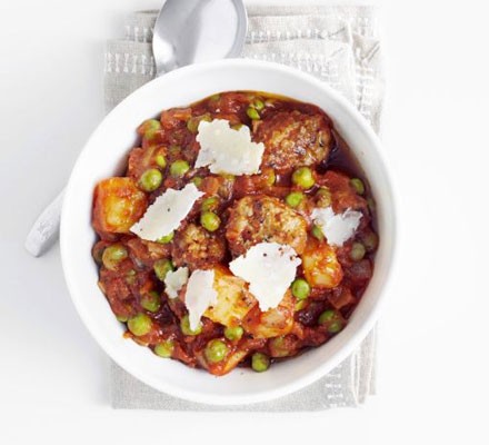 Speedy meatball stew recipe 
