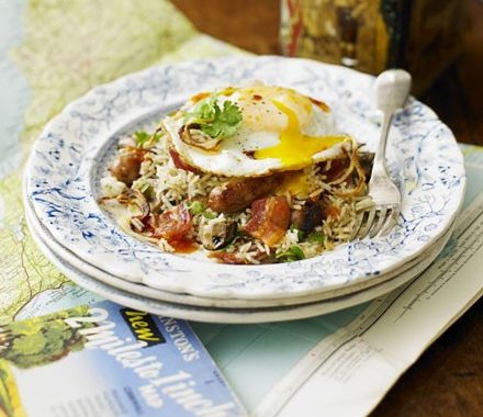 Spicy fry-up rice recipe
