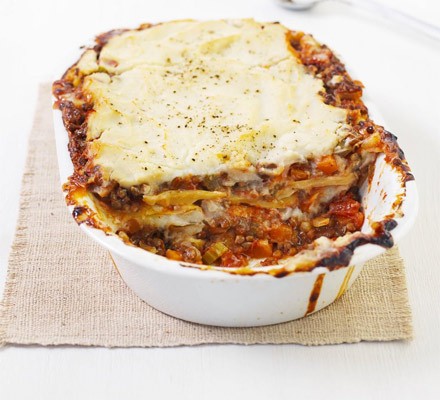 Lentil lasagne recipe 