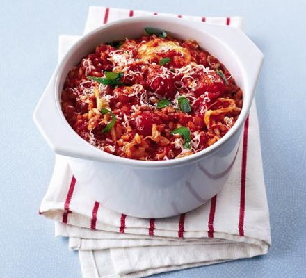 Quick tomato risotto recipe 