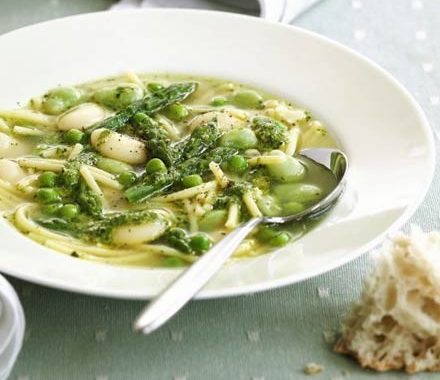 Springtime minestrone recipe