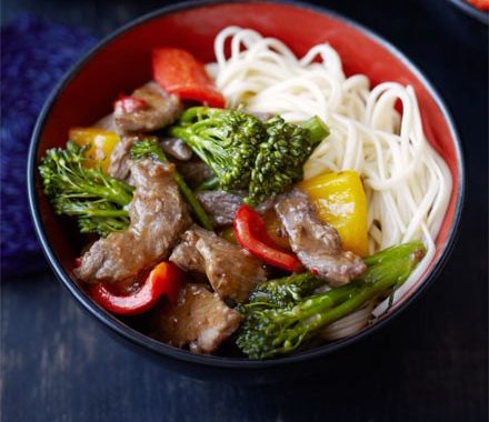 Chilli beef with broccoli & oyster sauce  recipe
