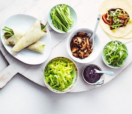 Veggie Chinese pancakes recipe