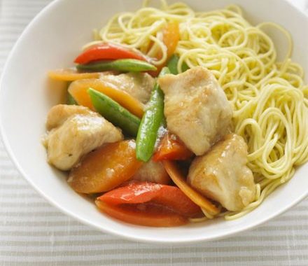 Lemon chicken stir-fry recipe