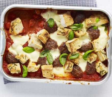 Baked meatballs recipe