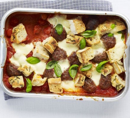 Baked meatballs recipe 