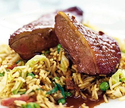Soy roast duck with hoisin gravy recipe