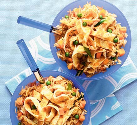Eggy fried rice recipe 