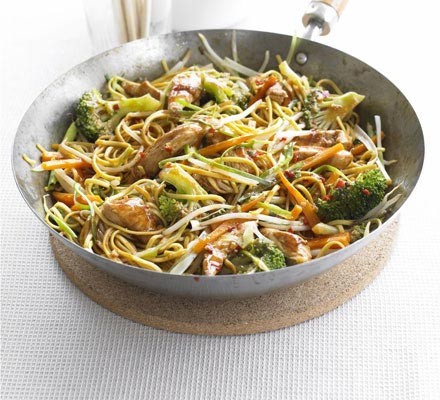 Quick chicken chow mein recipe 