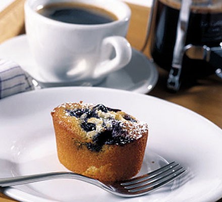 Blueberry &  lemon friands recipe 
