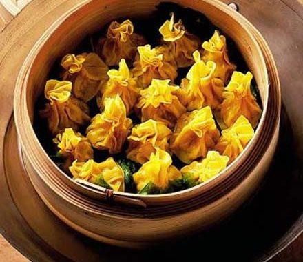 Steamed pork & prawn wontons recipe