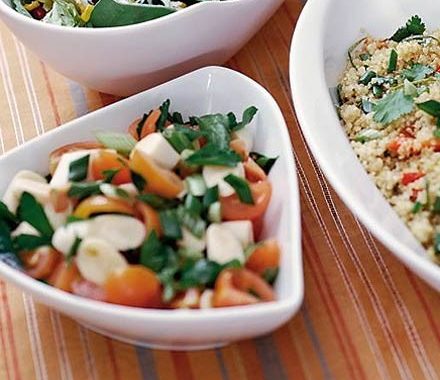 Simple heart of palm & tomato salad recipe