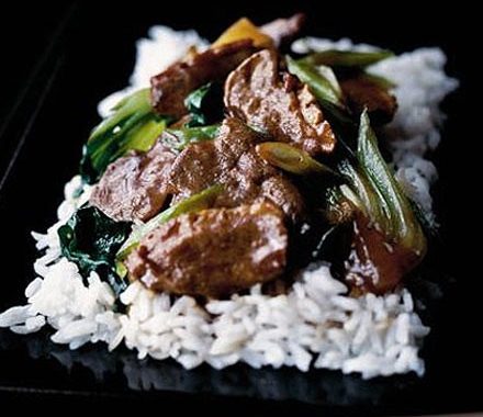 Wok-fried duck & oyster sauce recipe