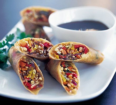 Chinese-style wintery rolls recipe 