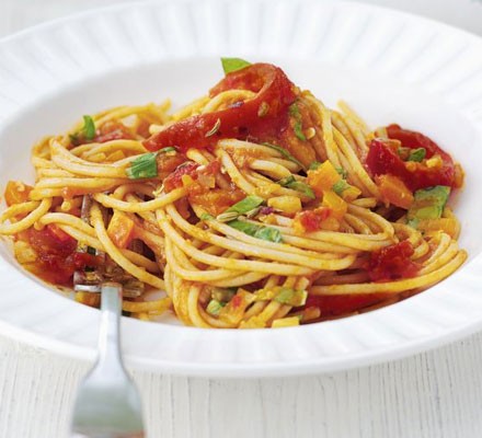Super-veg pasta recipe 
