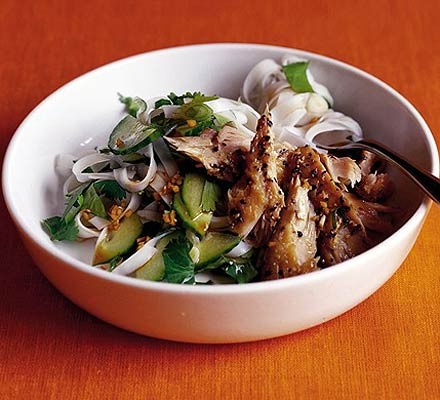 15-minute mackerel noodles recipe 