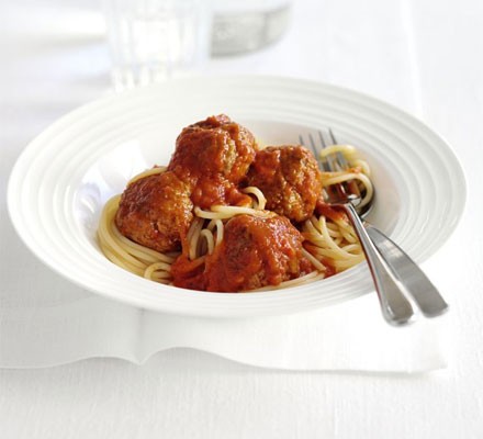 Pork meatballs in tomato recipe 