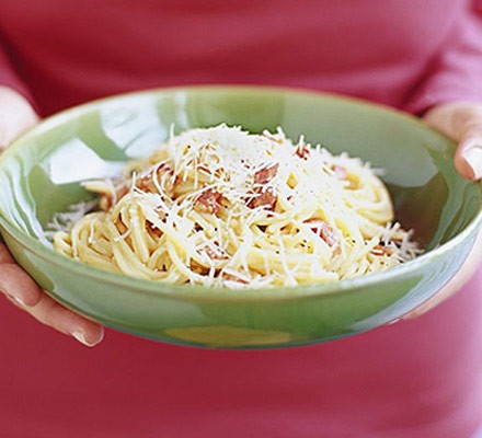 Creamy carbonara recipe 