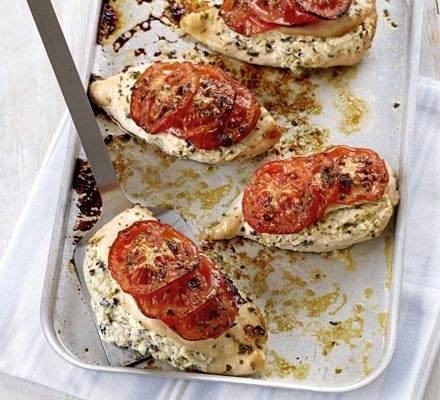 Italian stuffed chicken recipe 