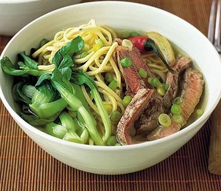 Chilli beef noodles recipe