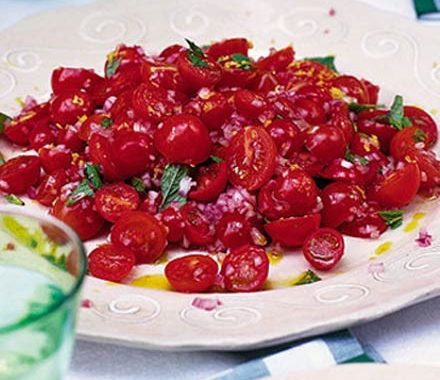 Tomato & mint salad recipe