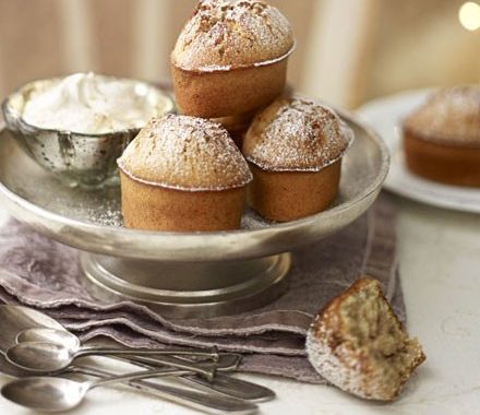Christmas spiced friands recipe