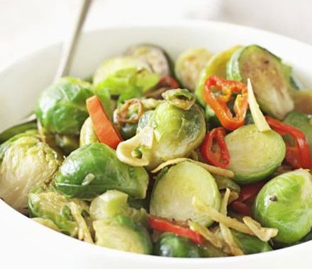 Spicy stir-fried sprouts recipe