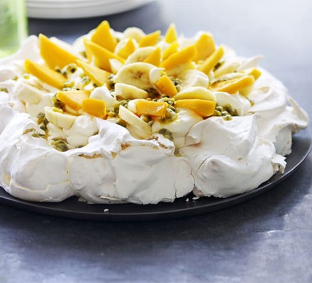 Tropical pavlova recipe 